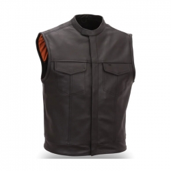 Motorcycle Leather Vest