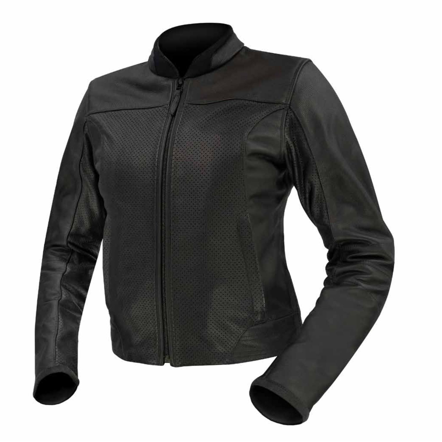 7 = Mia (1) Tina Motorcycle Leather Jacket for Women - Image 1